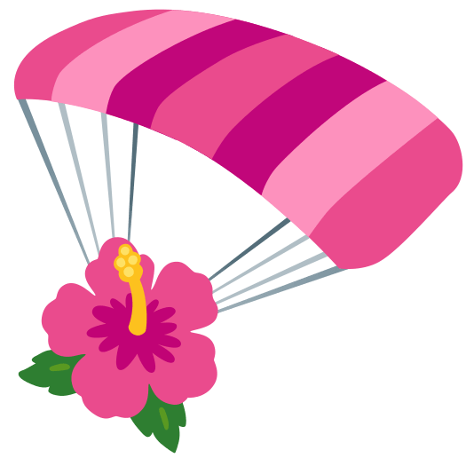 parachute hibiscus