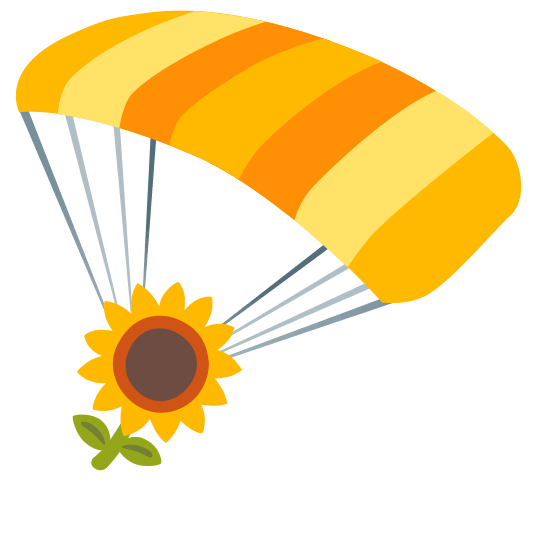 parachute sunflower