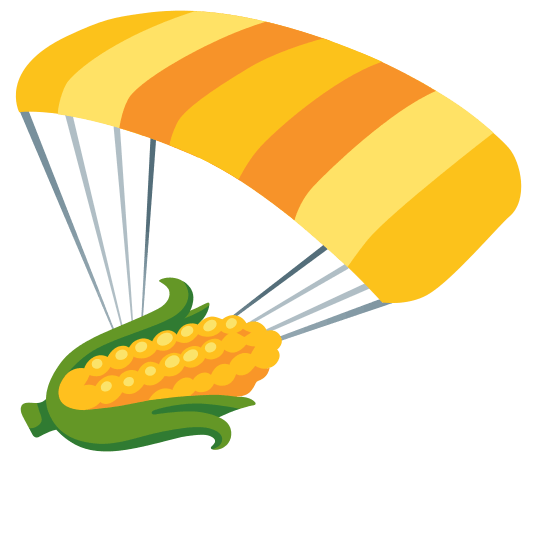 parachute corn