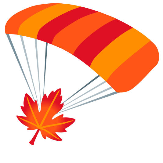 parachute maple leaf