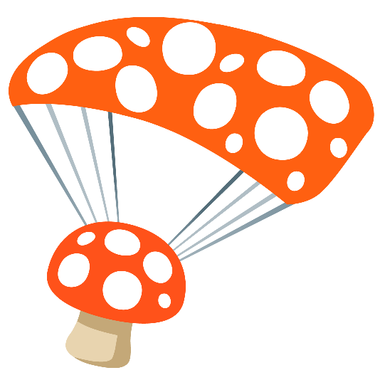 parachute mushroom