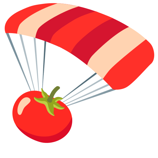 parachute tomato