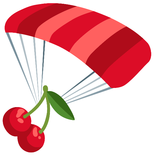 parachute cherries