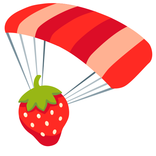 parachute strawberry