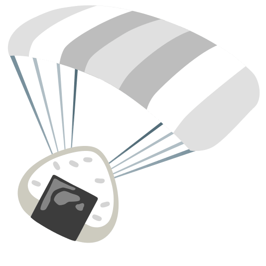 parachute rice ball