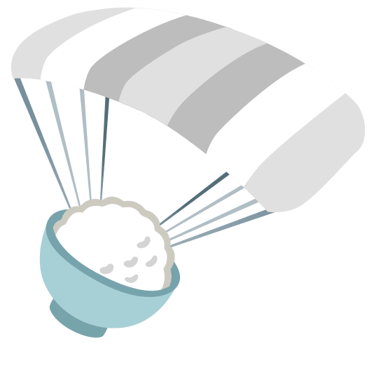 parachute rice