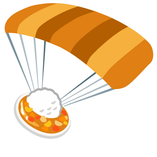parachute curry
