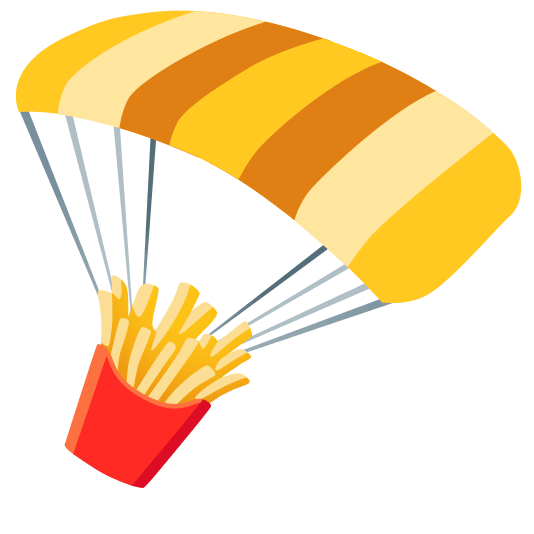 parachute fries