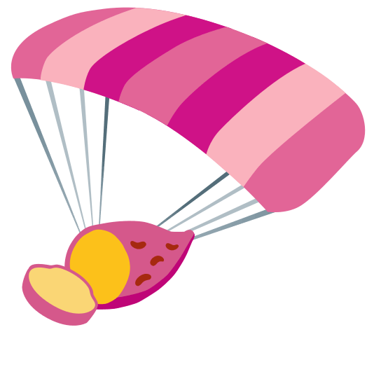 parachute sweet potato