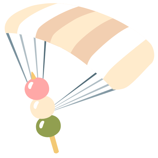 parachute dango