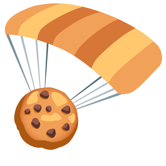 parachute cookie
