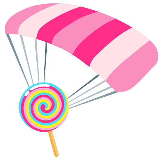 parachute lollipop