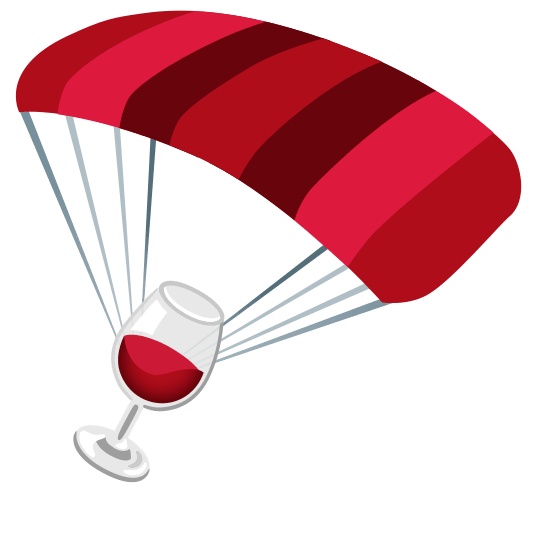 parachute wine glass