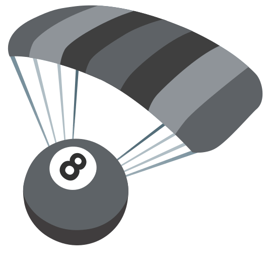 parachute 8ball