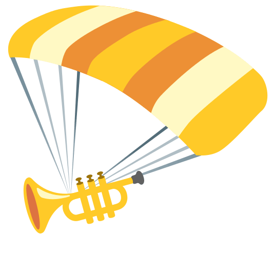 parachute trumpet