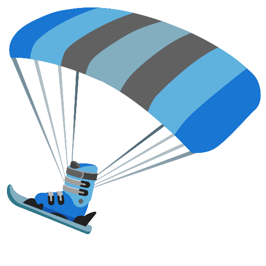 parachute ski