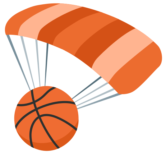 parachute basketball