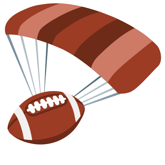 parachute football