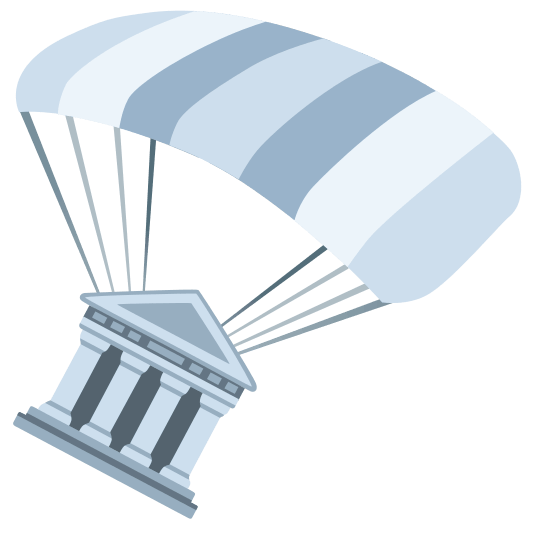 parachute classical building