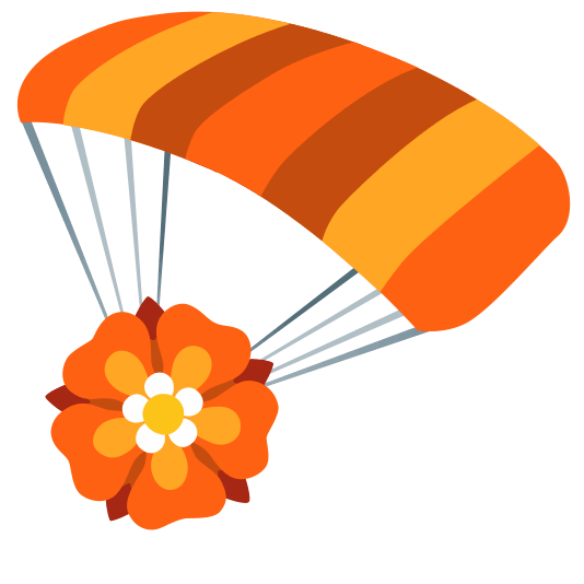 parachute rosette