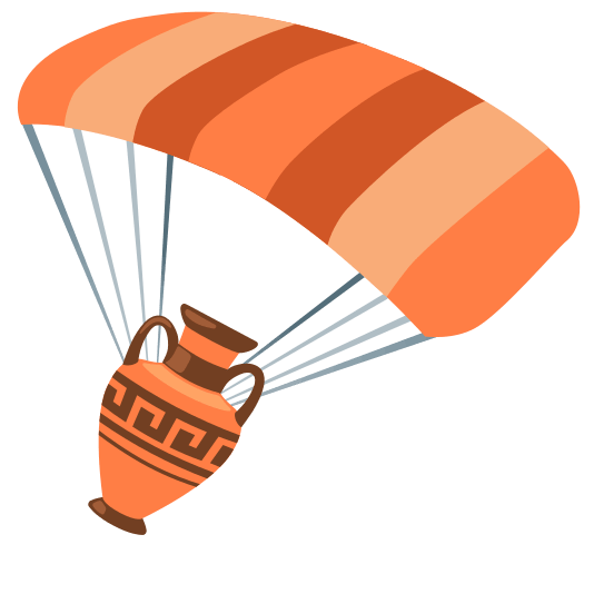 parachute amphora