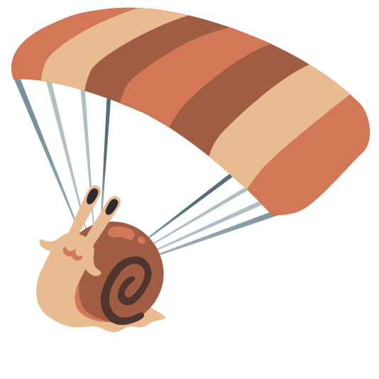 parachute snail