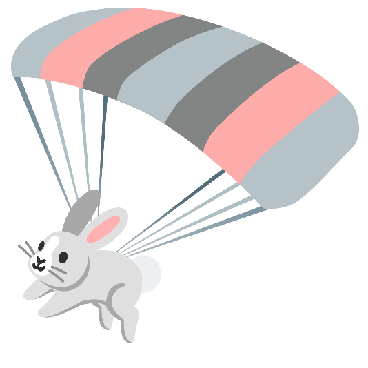 parachute rabbit