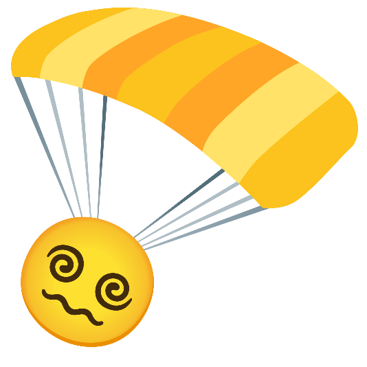 parachute dizzy