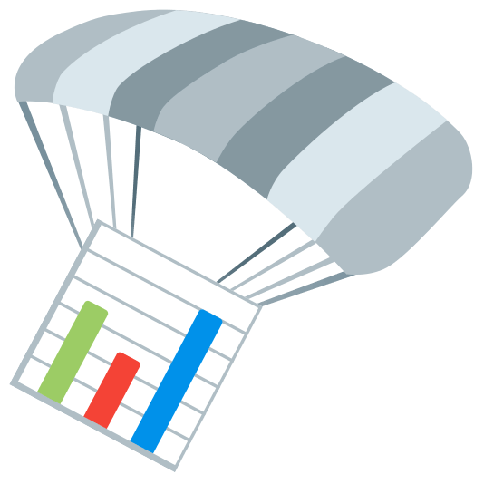 parachute bar chart