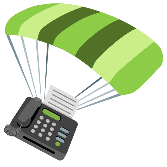 parachute fax