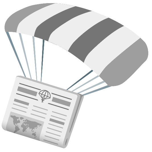 parachute newspaper