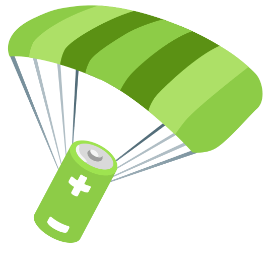parachute battery