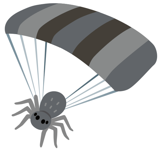 parachute spider