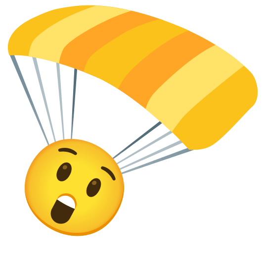 parachute astonished
