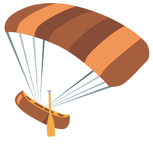 parachute canoe