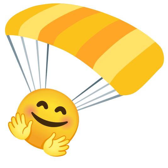 parachute hugging face