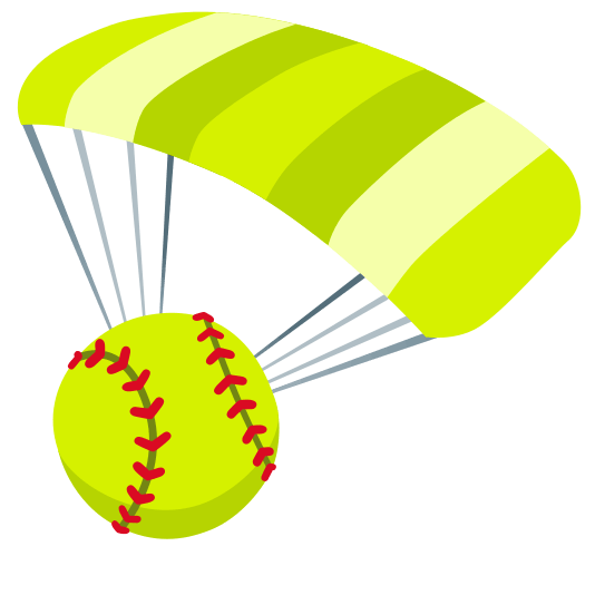 parachute softball