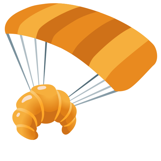 parachute croissant