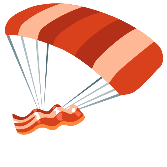 parachute bacon