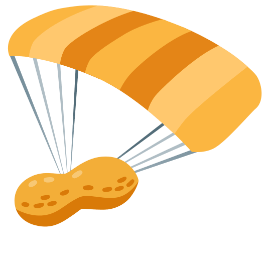 parachute peanuts