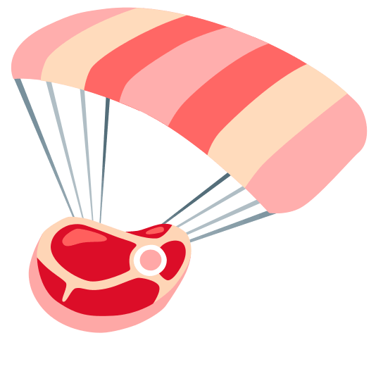 parachute cut of meat