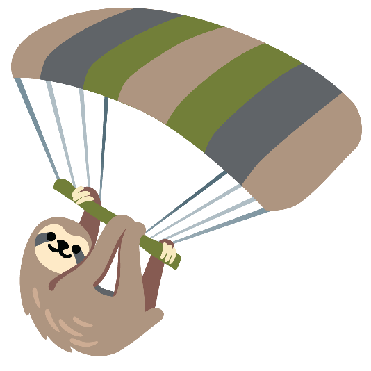 parachute sloth