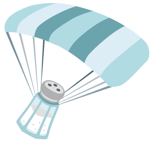 parachute salt