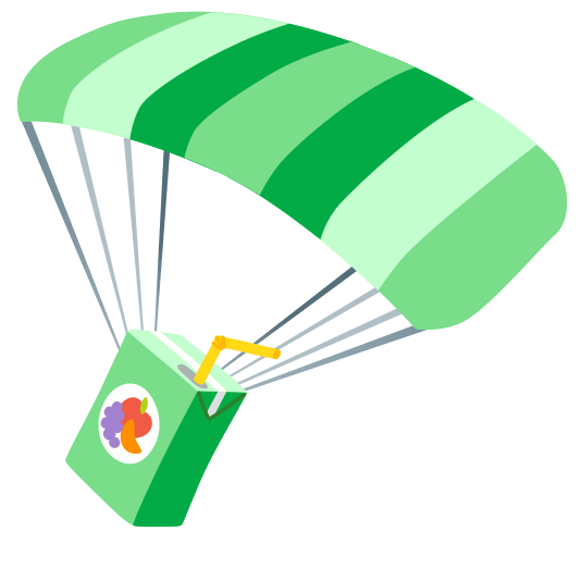 parachute beverage box