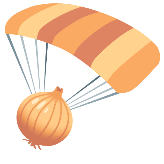 parachute onion