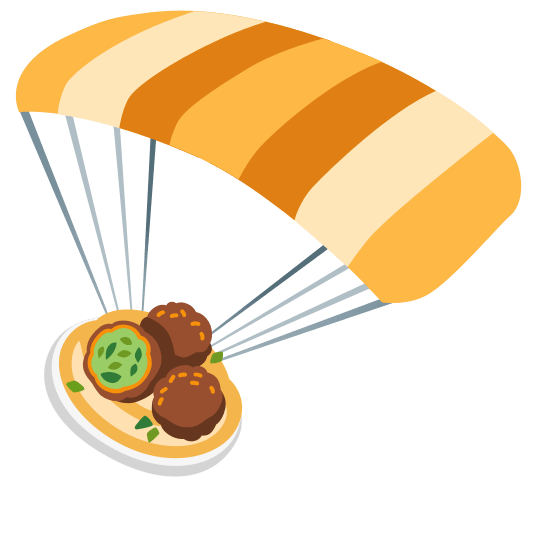 parachute falafel
