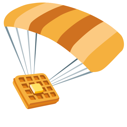 parachute waffle