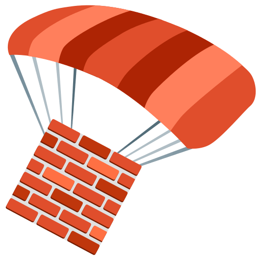 parachute bricks