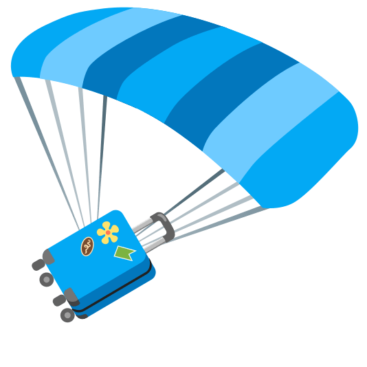 parachute luggage