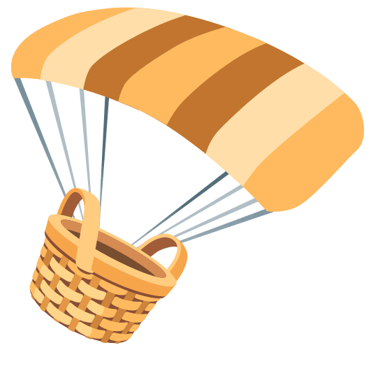 parachute basket